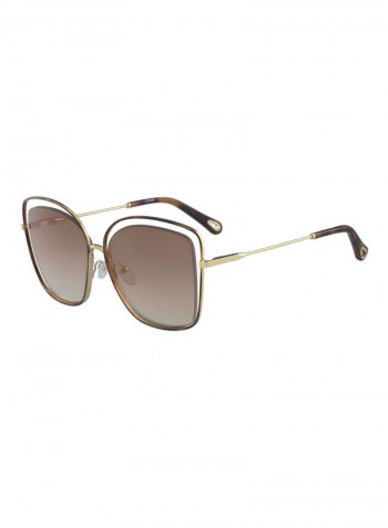 Women's Oversized Sunglasses - Lens Size: 60 mm