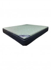 Box Top Spring Mattress Off-White 200 x 200 x 28cm