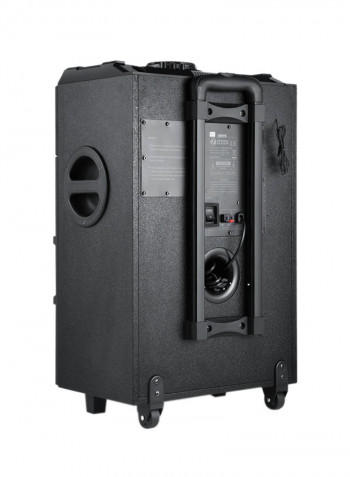 Rocker Beatbox Pro Extreme Sound Machine With DJ Mixer PAD And Light Effects 70.8 x 46 x 38.2centimeter Black