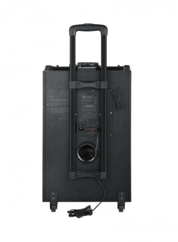 Rocker Beatbox Pro Extreme Sound Machine With DJ Mixer PAD And Light Effects 70.8 x 46 x 38.2centimeter Black