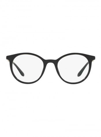 Women's Round Eyeglasses Frame - Lens Size: 50 mm