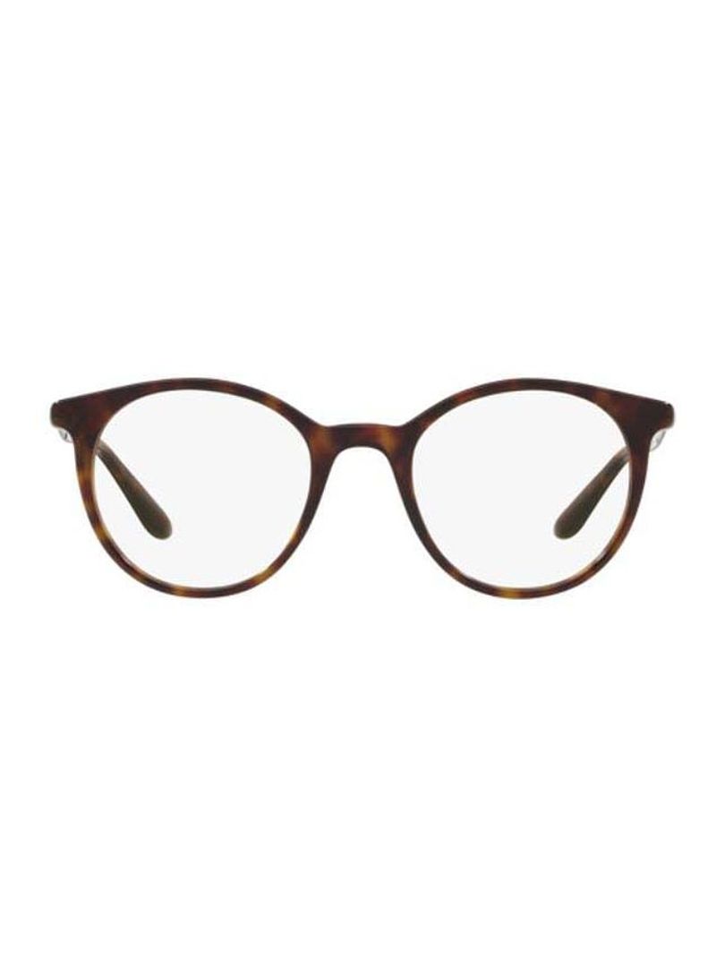 Women's Round Eyeglasses Frame - Lens Size: 50 mm