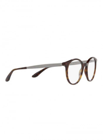 Women's Round Eyeglasses Frame - Lens Size: 50 mm