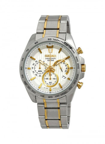 Men's Stainless Steel Chronograph Wrist Watch SSB309P1