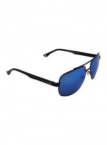 Men's Rectangular Sunglasses - Lens Size: 59 mm