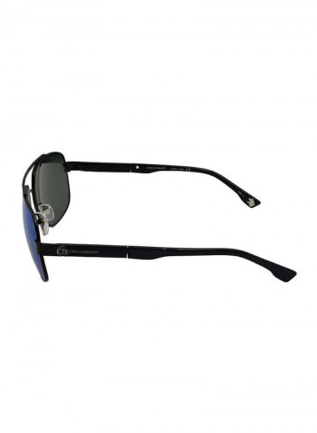 Men's Rectangular Sunglasses - Lens Size: 59 mm