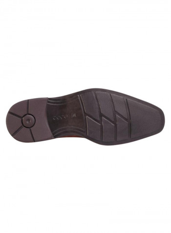 Calcan Plain-Toe Oxford Brown
