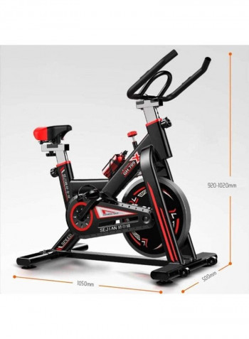 Heavy Duty Chain Drive Indoor Cycling Exercise Bike Health And  Fitness 102*23*79cm