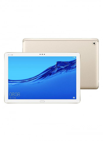 MediaPad M5 Lite 10 (2018), 10.1-inch, 32GB, 3GB RAM, Wi-Fi, 4G LTE, Champagne Gold