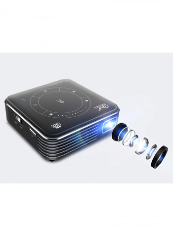 Mini Home Theater DLP Pocket Projector P11 Black