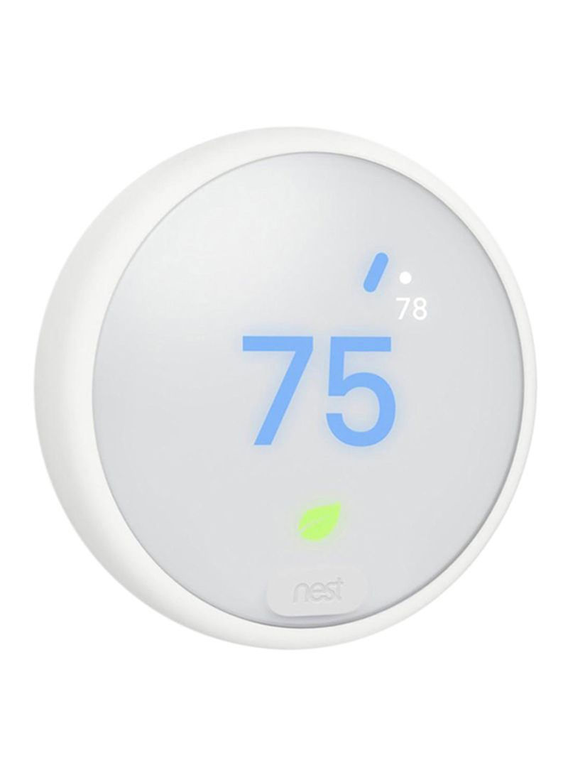 Learning Thermostat E pro White/Blue/Green 3.19inch