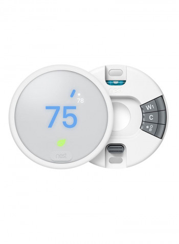 Learning Thermostat E pro White/Blue/Green 3.19inch
