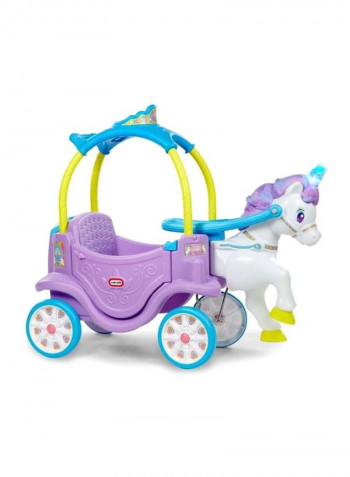 Magical Unicorn Ride-On Toy