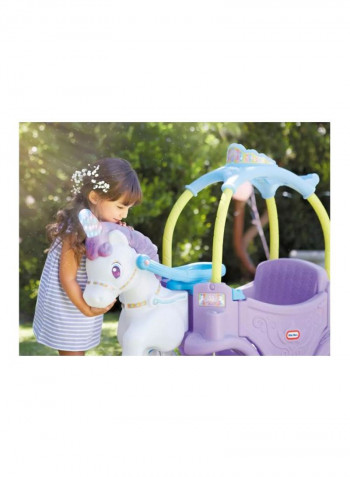 Magical Unicorn Ride-On Toy