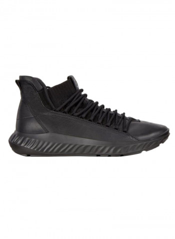St1 Lite Lace-Up Sneakers Black