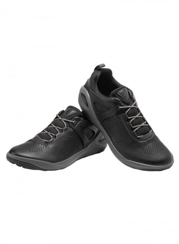 Biom Racer Lace-Up Sneakers Black