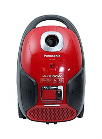 Canister Vacuum Cleaner 2100 W MCCJ915R Red