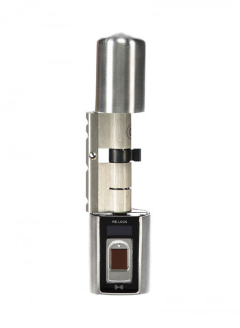 Fingerprint Lock Silver/Black 12centimeter