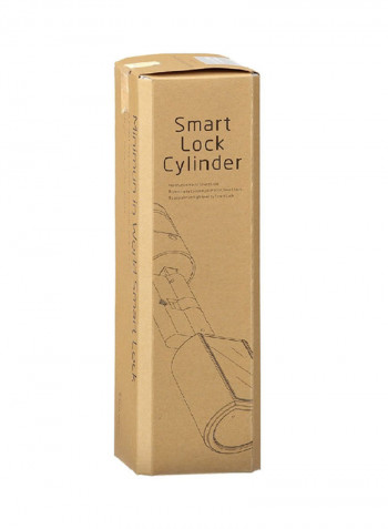 Fingerprint Lock Silver/Black 12centimeter
