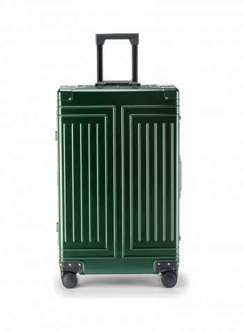 Ultra-Light Expandable Spinner Wheels Hardside Luggage Trolley Green