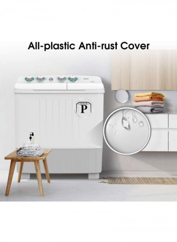 Twin Tub Washing Machine 14 KG 14 kg 220 W XPB140-SXC14 White/Grey