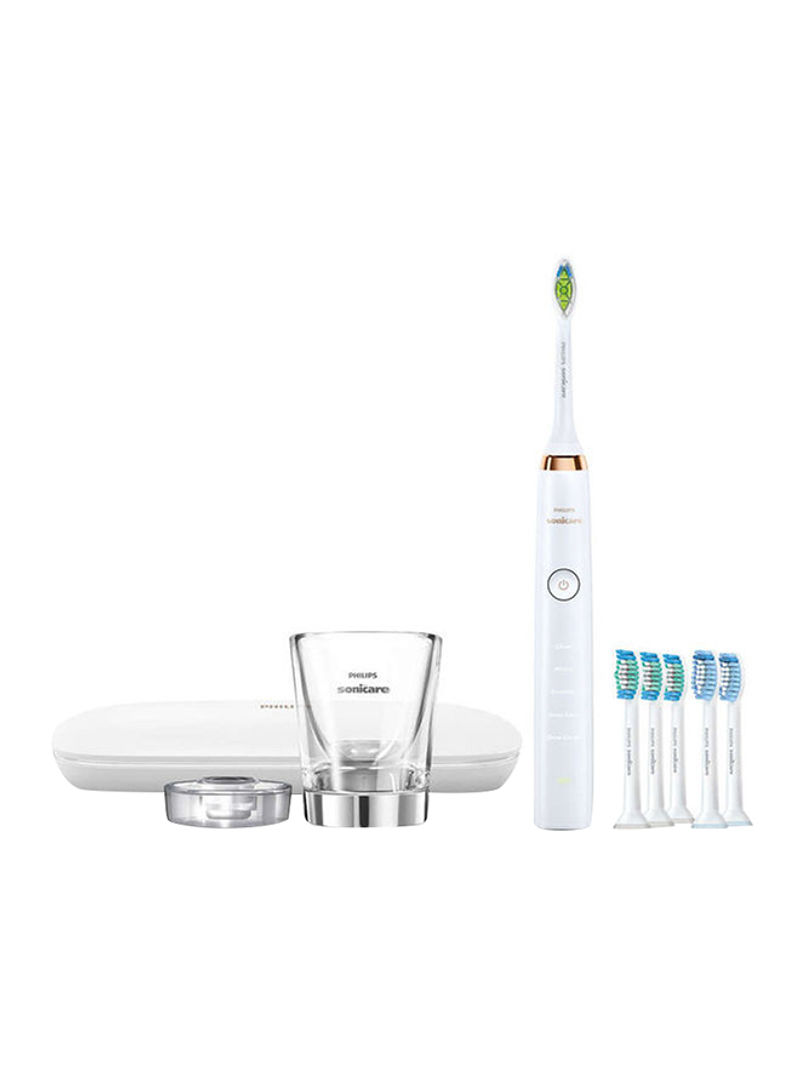 Diamond Clean Electric Toothbrush Set White