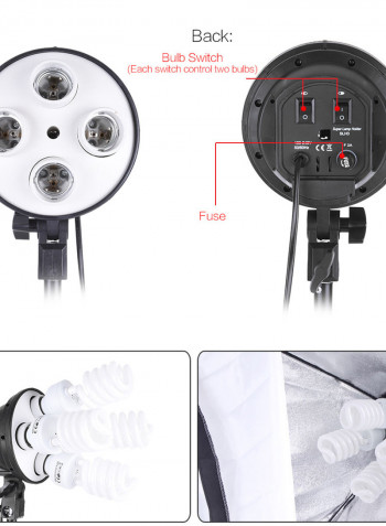Photo Studio Lighting Kit Multicolour