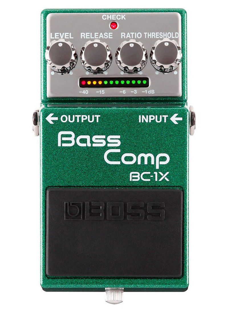Bass Comp Pedal BC-1X Green/Silver