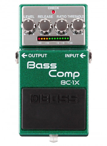 Bass Comp Pedal BC-1X Green/Silver