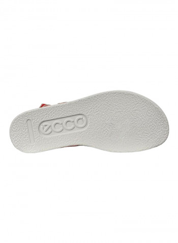 Corksphere Slip-On Sandals Beige/White