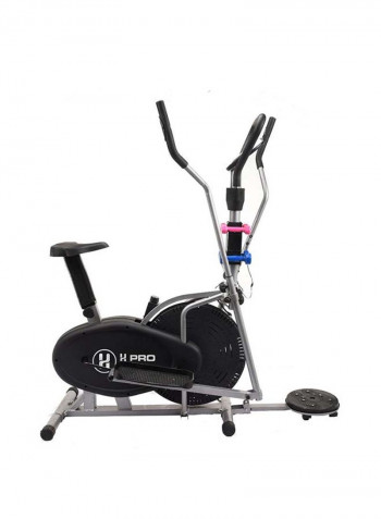 Elliptical Trainer and Exercise Bike with Seat and Easy Computer, Cardio Cross Trainer For Home/Office Fitness Workout 37.8x26.6x 60inch