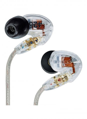 SE425 Sound Isolating Earphones With Dual High Definition MicroDrivers Clear