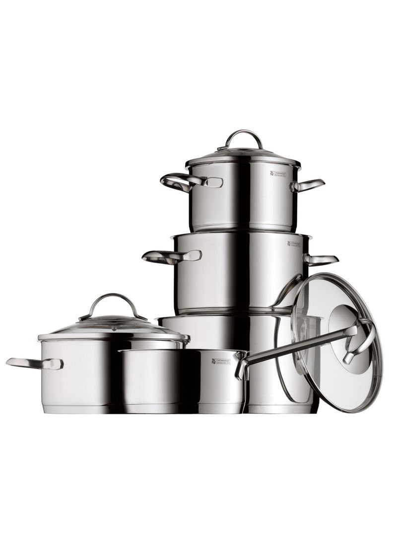5-Piece Provence Plus Cookware Set Stainless Steel