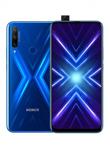9X Dual SIM Sapphire Blue 6GB RAM 128GB 4G LTE