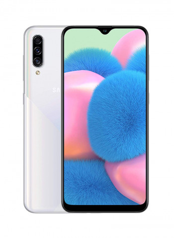 Galaxy A30s Dual SIM Prism Crush White 128GB 4GB RAM 4G LTE - UAE Version