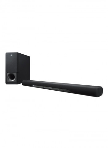 2.1ch Soundbar System With Wireless Subwoofer YAS-207 Black