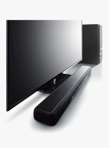 2.1ch Soundbar System With Wireless Subwoofer YAS-207 Black