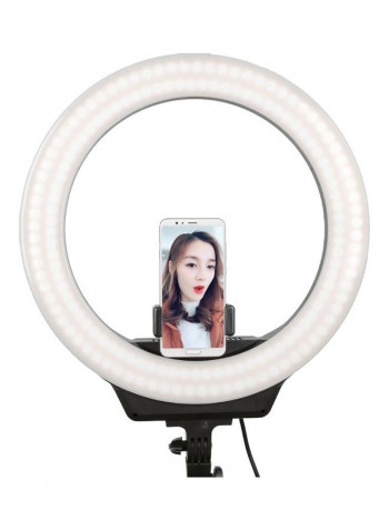 LED Tripod Mount Ring Light 16inch Black