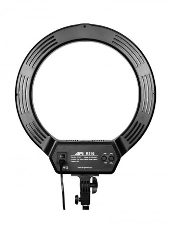 LED Tripod Mount Ring Light 16inch Black