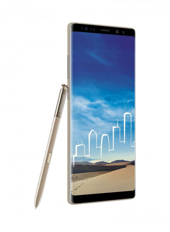 Refurbished - Galaxy Note 8 With Video Calling Maple Gold 64 GB 4G LTE