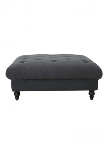 Avoca Cocktail Ottoman Dark Grey 50x100x100centimeter