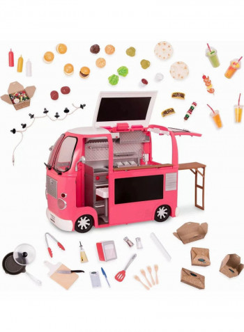 Grill to Go Food Truck Playset 19.5 x 26 x 13.25inch