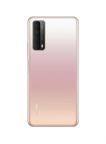Y7A Dual SIM Blush Gold 4GB RAM 128GB 4G LTE With Huawei AM61 Headphones Lite