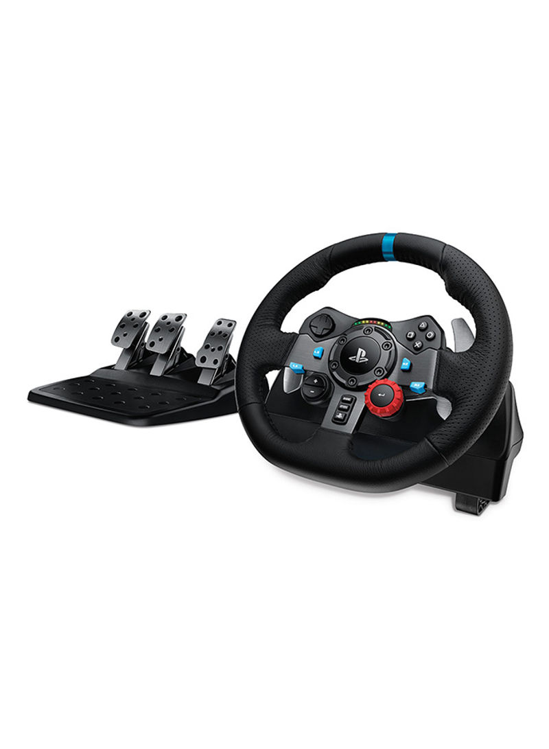 G29 Driving Force Steering Wheel Console Compatible With Multiple Platforms