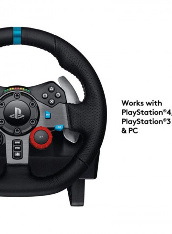 G29 Driving Force Steering Wheel Console Compatible With Multiple Platforms