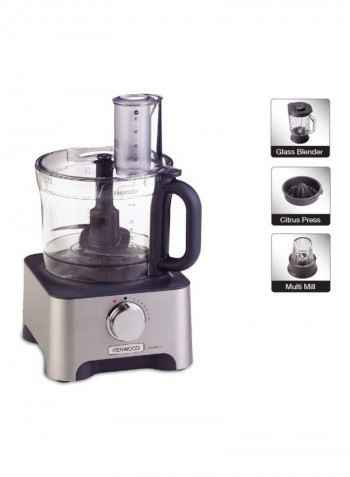 MULTI-PRO FOOD PROCESSOR 1000 W FDM788 Silver