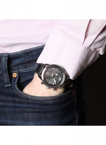 Men's Pilot Edition Chrono Black Dial Watch