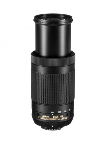 AF-P DX NIKKOR 70-300MM F/4.5-6.3G ED VR Lens Black
