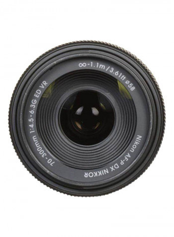 AF-P DX NIKKOR 70-300MM F/4.5-6.3G ED VR Lens Black