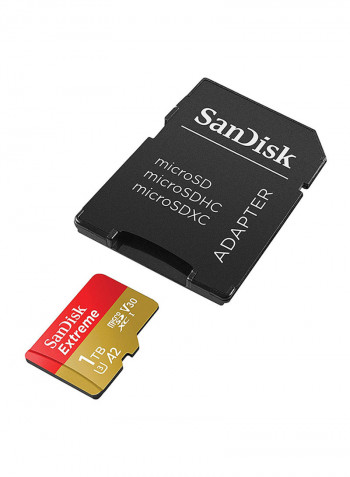 Extreme MicroSDXC Card And SD Adapter 1TB Multicolour